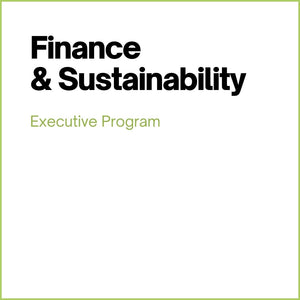 Finance & Sustainability - Executive Program