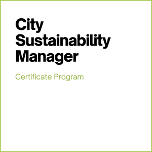 City Sustainability Manager